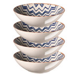 Mäser MALENA Schüssel 24 cm, 4er-Set, CLASSIC BLUE