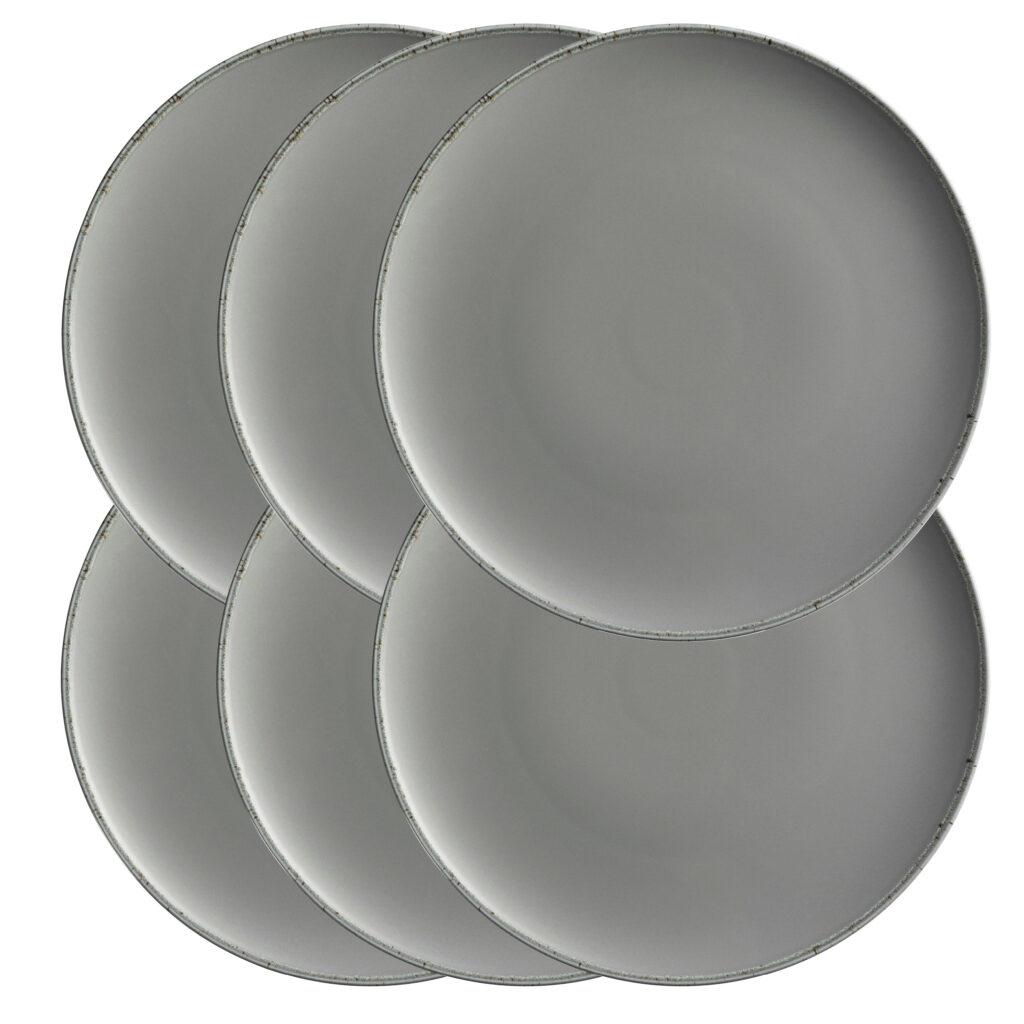 Mäser NEUTRAL Teller flach 32 cm, 6er Set