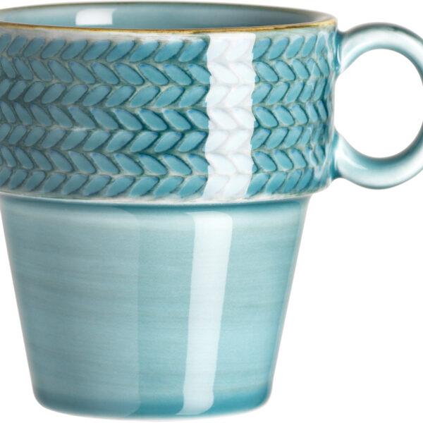 Mäser PROSPERO Kaffeebecher 35 cl BLAU 4er Set