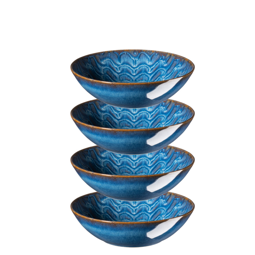 Mäser TINKA Schüssel 17 cm, 4er-Set, CLASSIC BLUE
