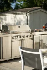 Myoutdoorkitchen Freistehender Gasgrill mit 6 Brennern und Infrarotbrenner – Bild 7