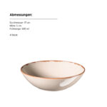 Mäser ELENI Schüssel 17 cm, 4er-Set