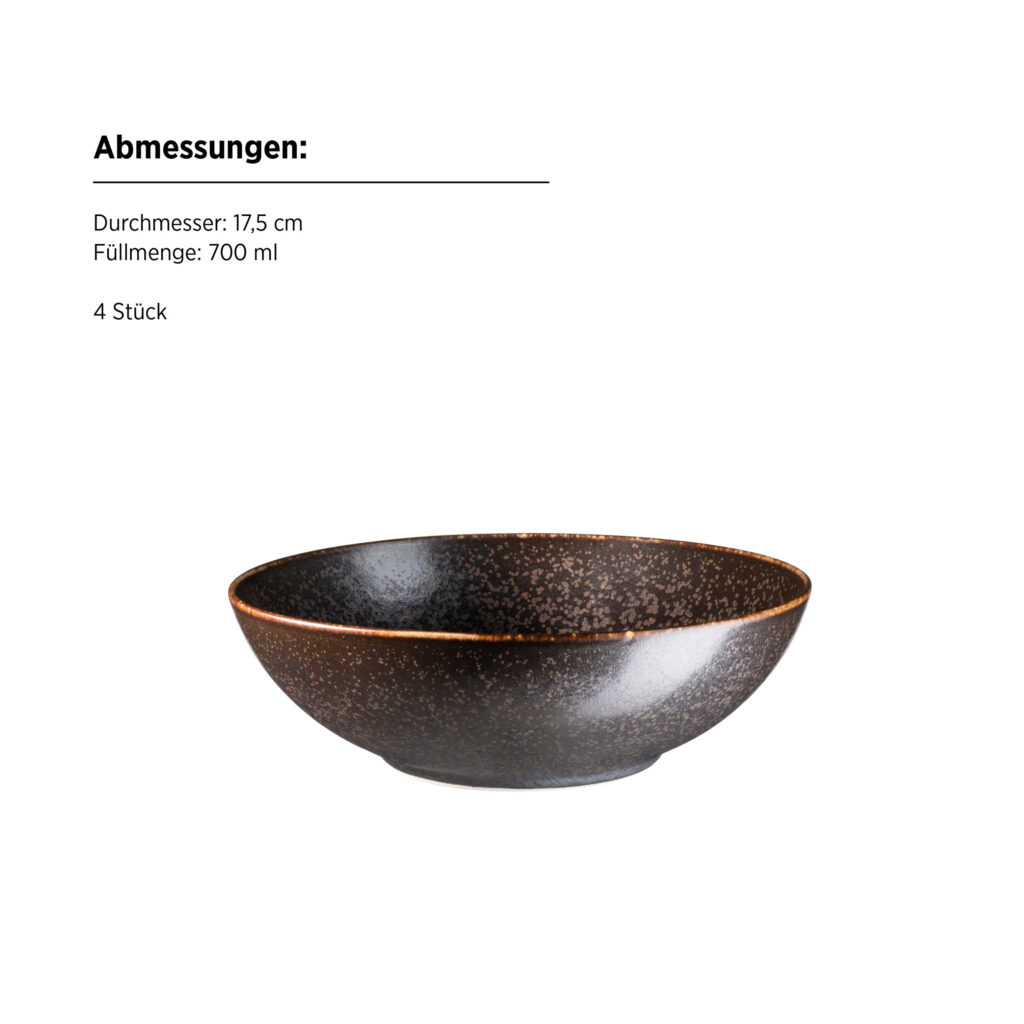 Mäser POWERFUL Schüssel 17,5 cm, 4er Set