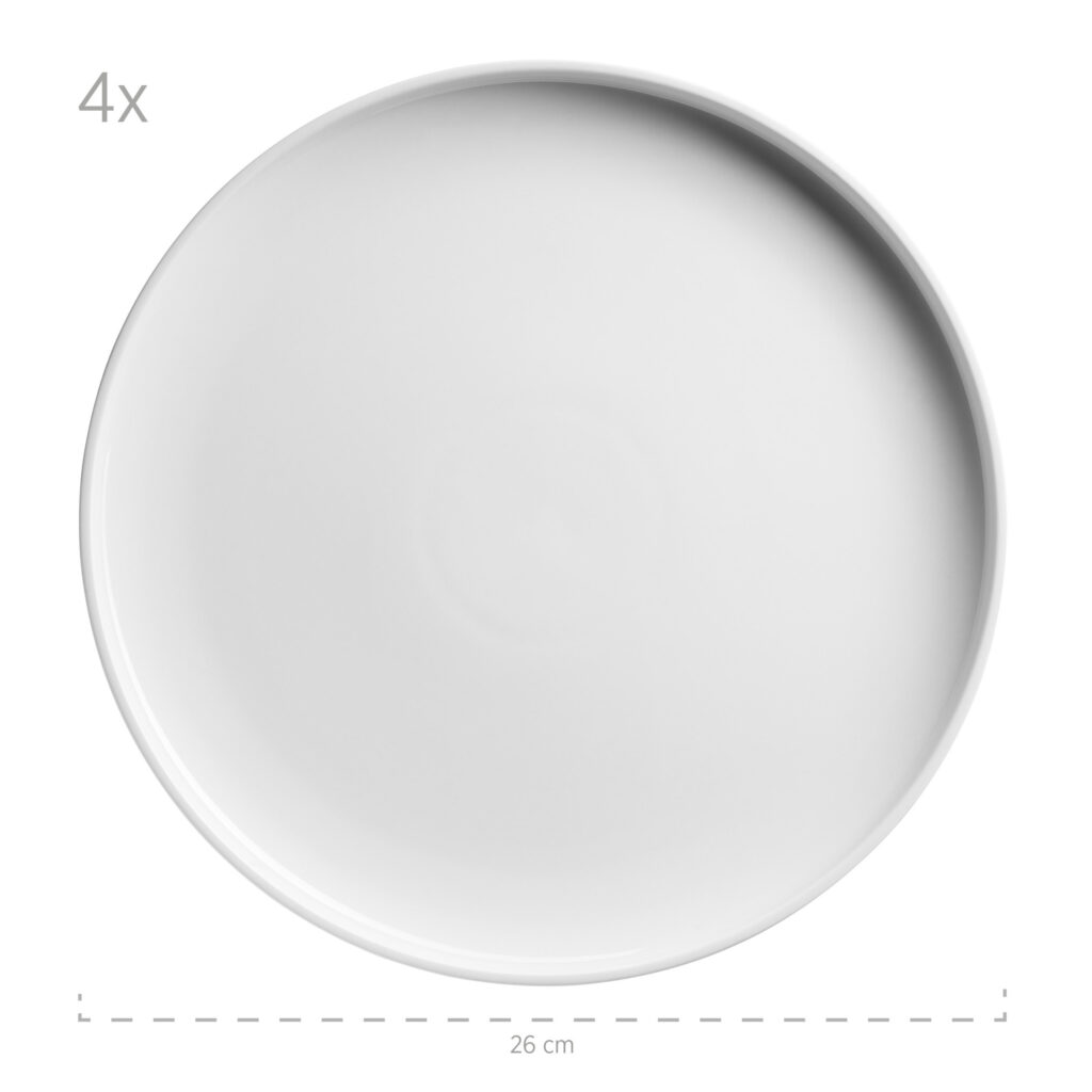 Mäser VADA Tellerset 12 tlg. Weiß