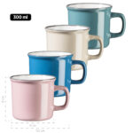 Mäser MAILA Kombiservice 16-tlg., Petrol/Altrosa/Beige/Dunkelblau