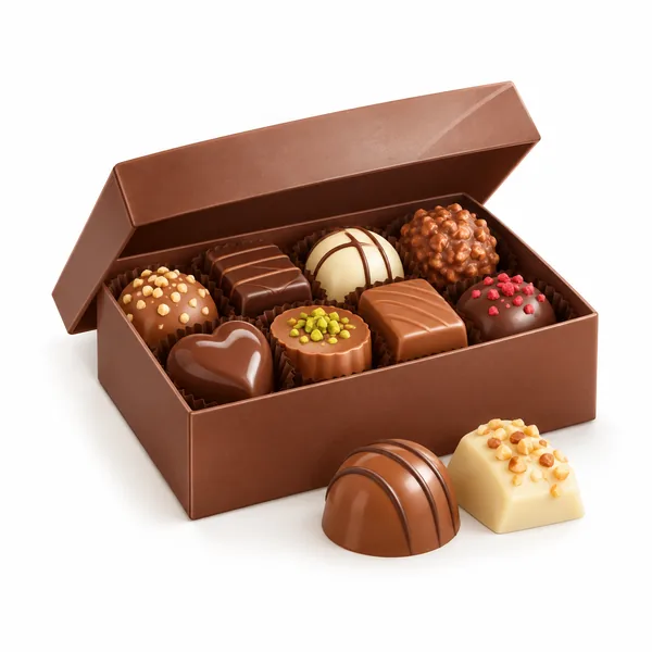 Schokoladen-Geschenkboxen
