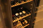 mQuvée WineStore 215 – Black, glass door – Bild 7