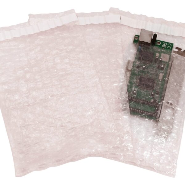 Adhäsionsverschlussbeutel aus Luftpolsterfolie antistatisch 400x600mm, 160 Stk.