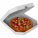 Pizzakarton -extra stark- weiß, 30 x 30 x 3 cm, 100 Stk. – Bild 3
