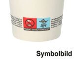 Heißgetränkebecher CoffeeToGo weiß 200ml, 50 Stk. – Bild 2