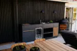 Myoutdoorkitchen Designer Series - Freistehendes Spülbeckenmodul mit Abfallsystem – Bild 3